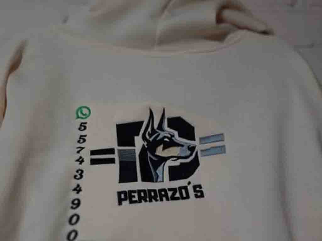 sudadera y bordados kyad