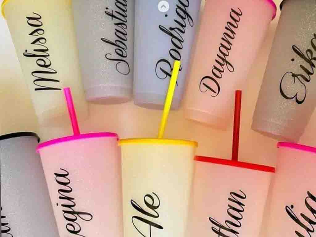 en bordados kyad hacemos botes y vasos personalizados